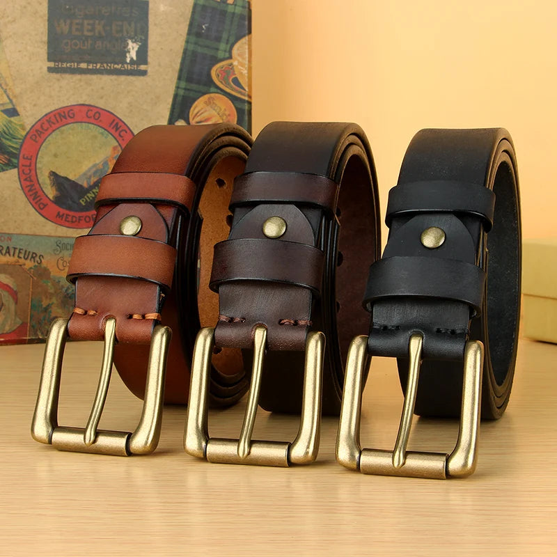 Full-Grain Leather Belt