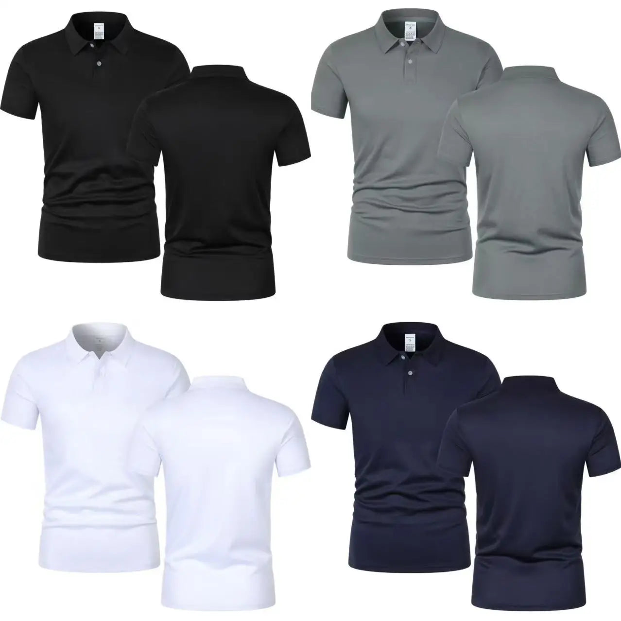 Men's Slim Fit Cotton Polo Shirt