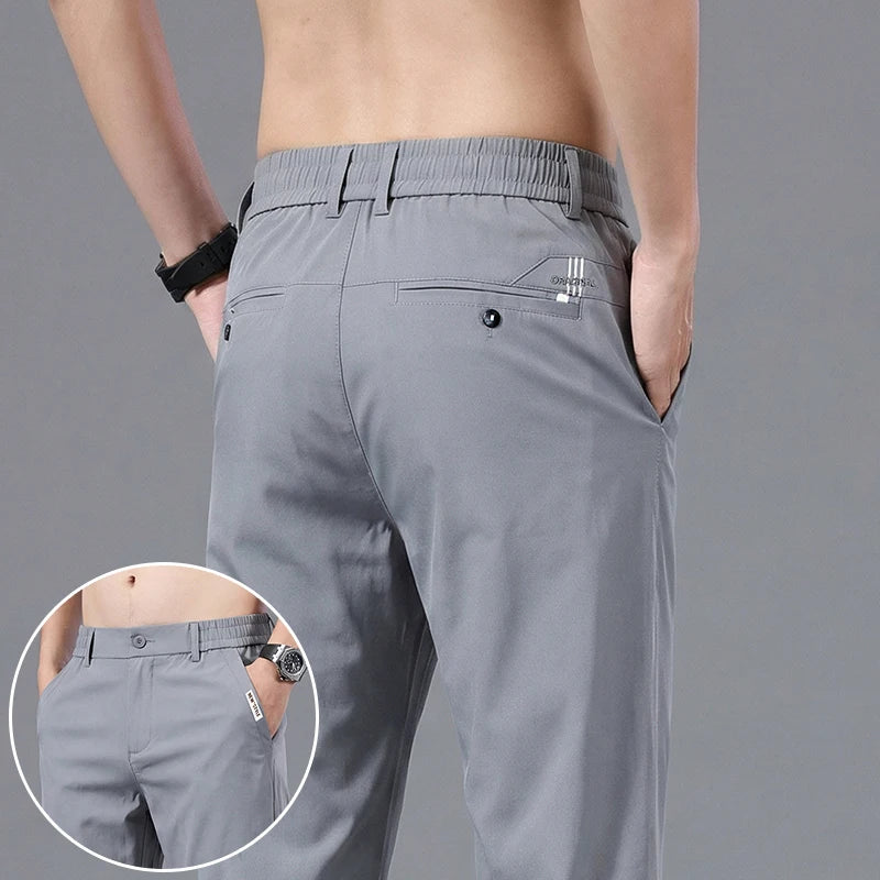 Men's Slim Fit Chino Trousers