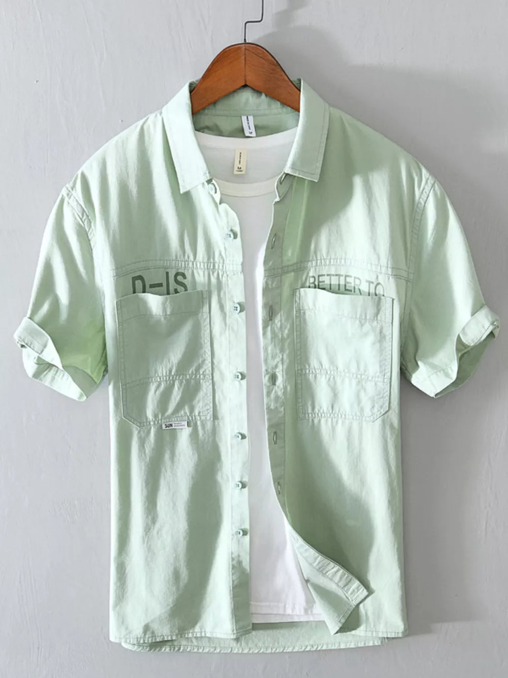 Short Sleeve Linen Shirt