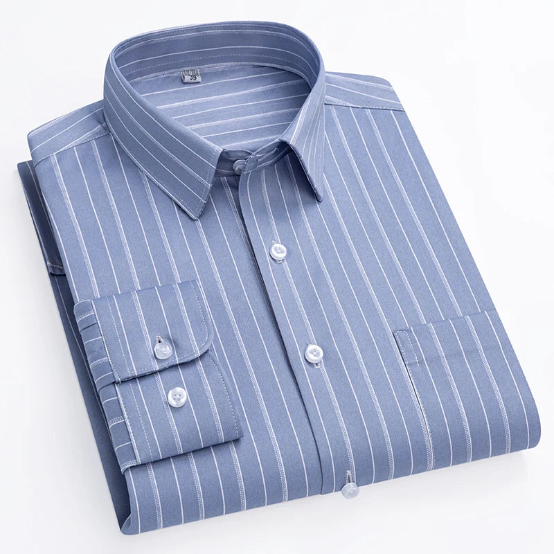 Men's Striped Oxford Shirt