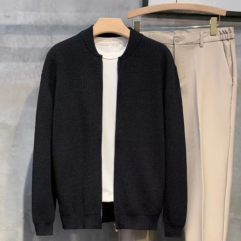 Men's Zip-Up Cardigan
