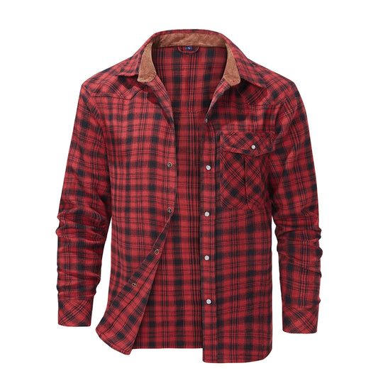Men's Flannel Check Shirt