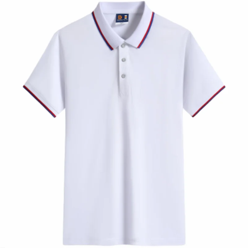 Men's Tipped Collar Polo Shirt