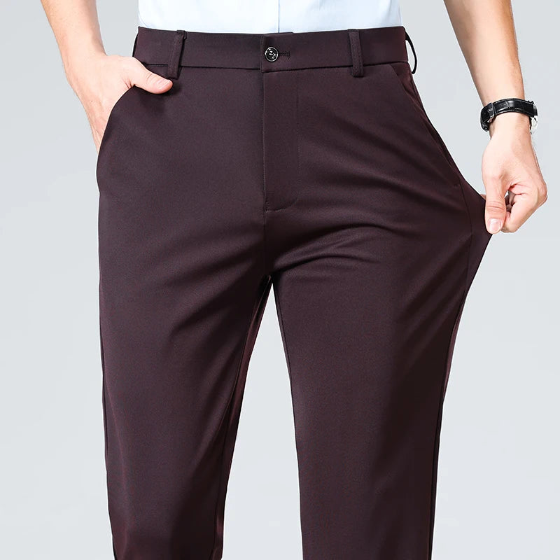 Men's Herringbone Trousers