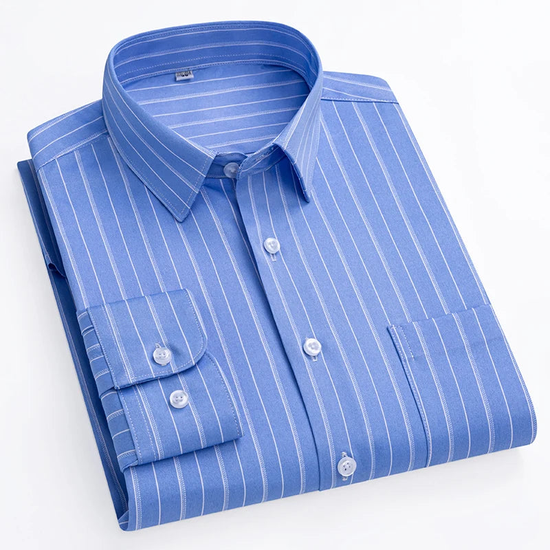 Men's Striped Oxford Shirt