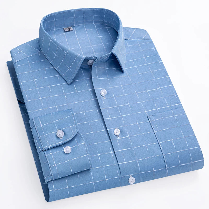 Men's Striped Oxford Shirt