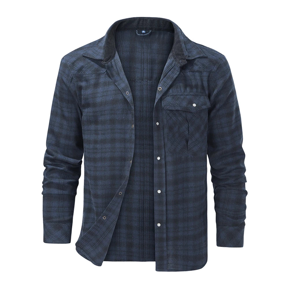 Men's Flannel Check Shirt