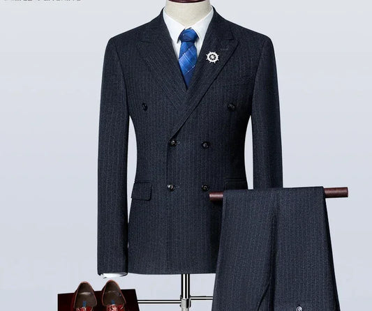 Men's Navy Slim Fit Suit