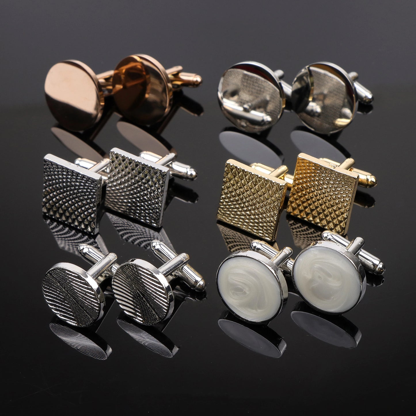 Classic Silver Cufflinks