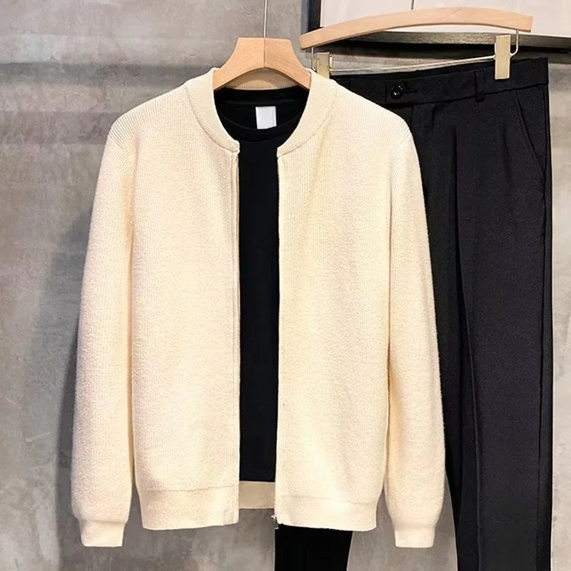 Men's Zip-Up Cardigan