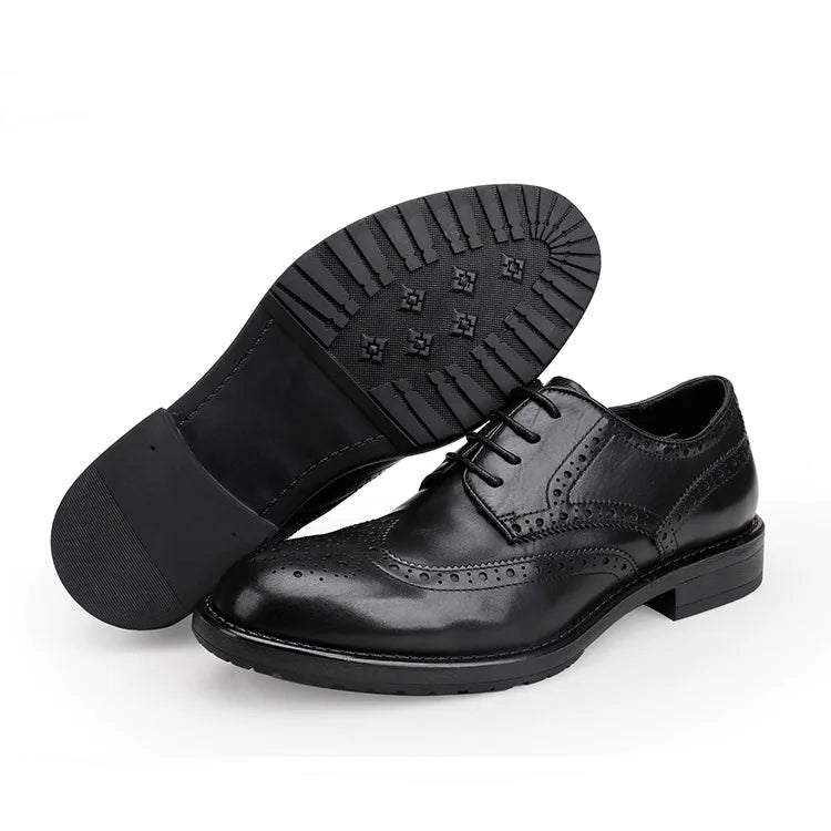 Men's Full Brogue Oxford Shoes