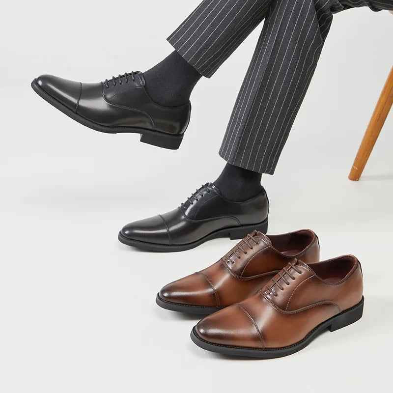 Men's Brogue Derby Shoes