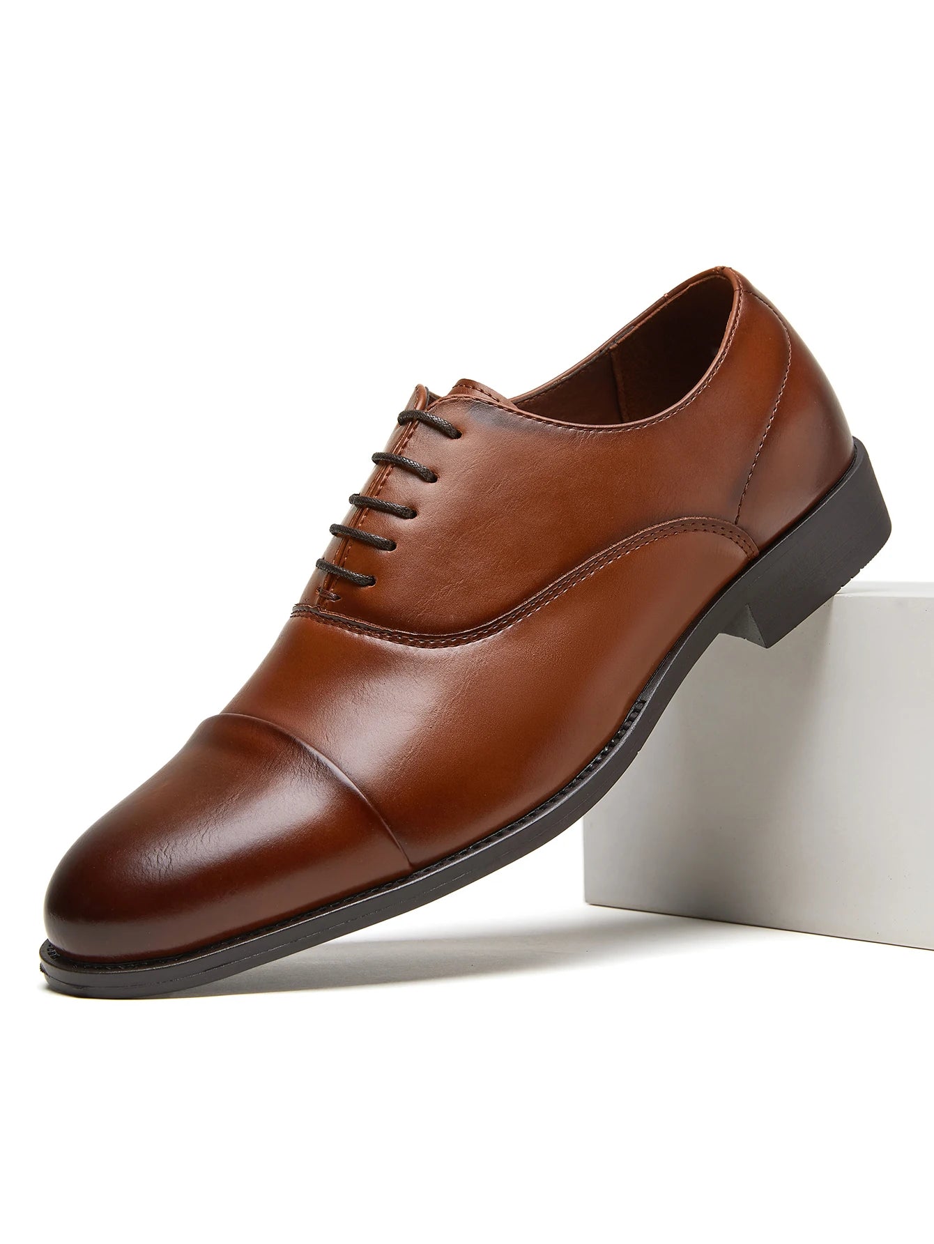 Men's Cap Toe Oxford Shoes