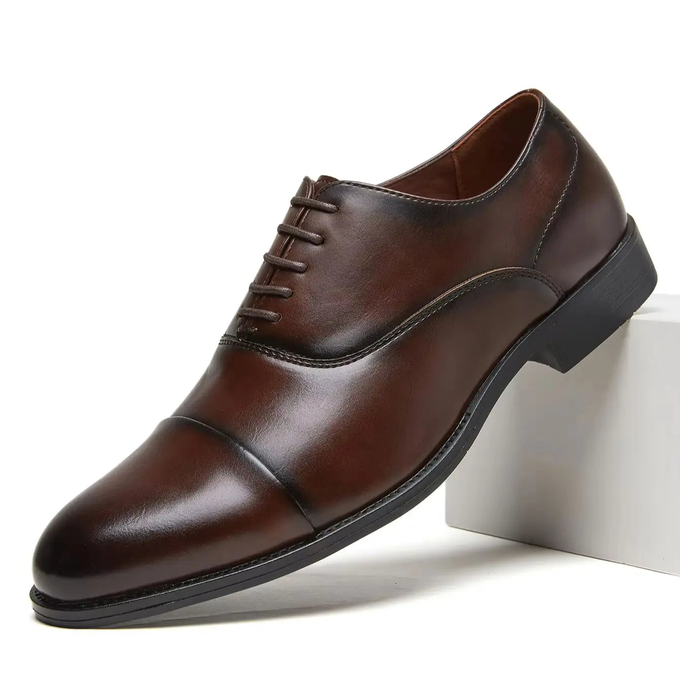Men's Cap Toe Oxford Shoes