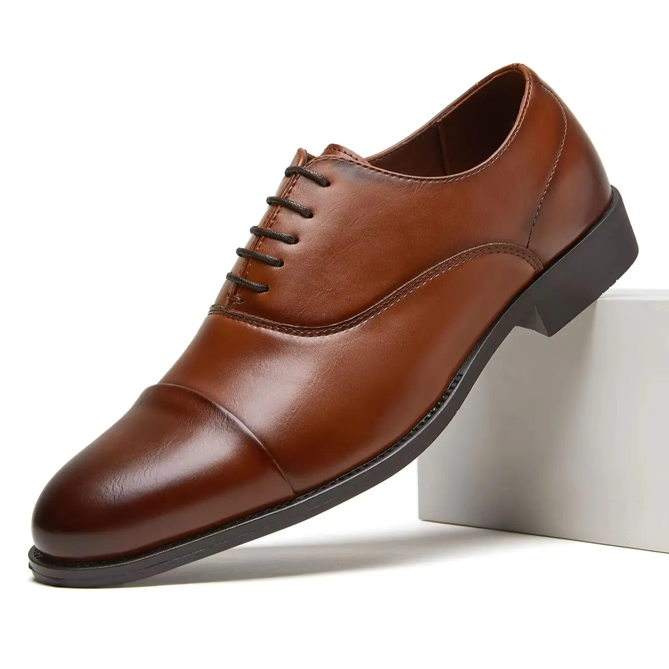Men's Cap Toe Oxford Shoes