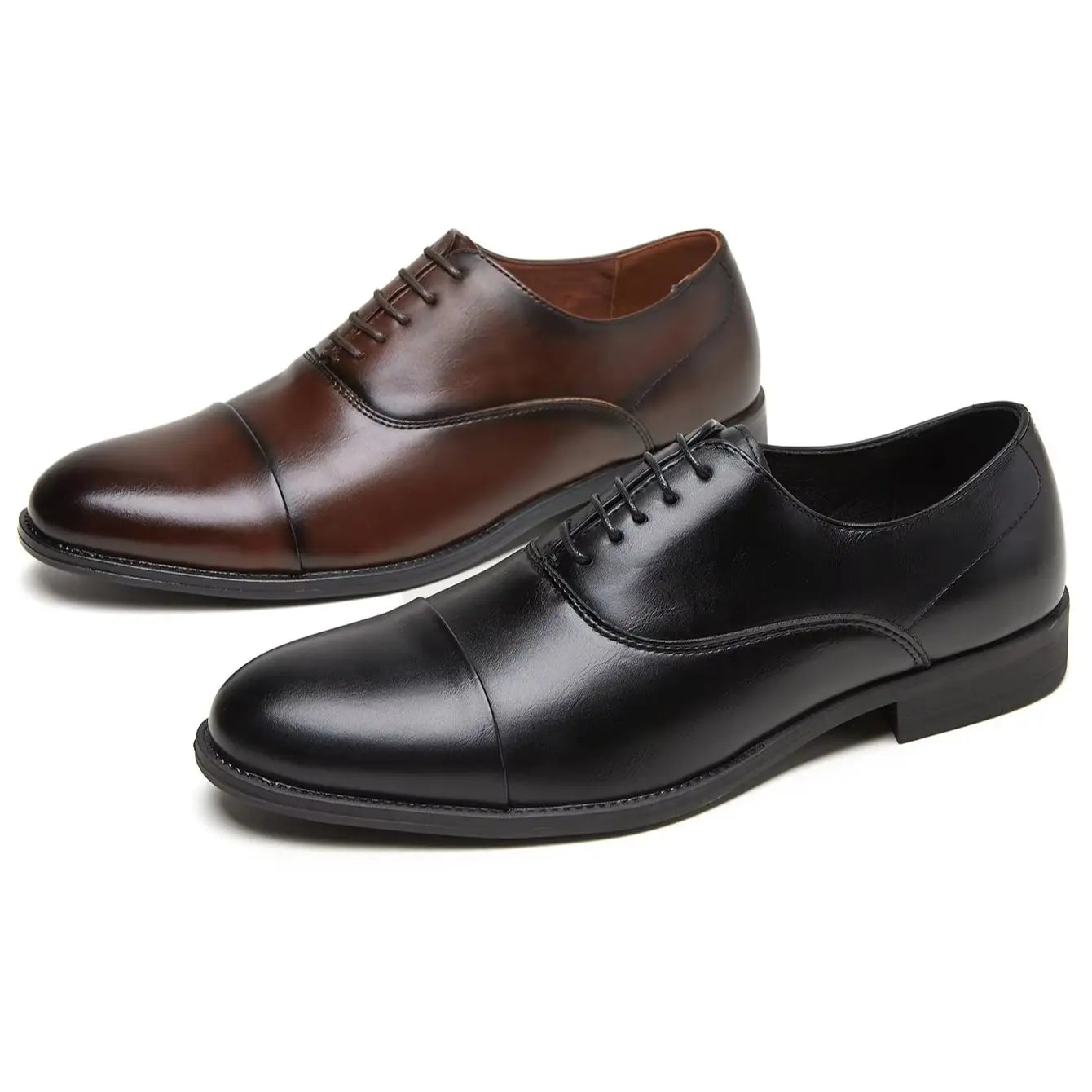 Men's Cap Toe Oxford Shoes