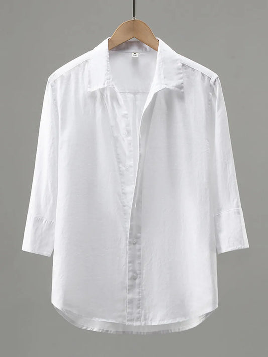 Linen Long Sleeve Shirt